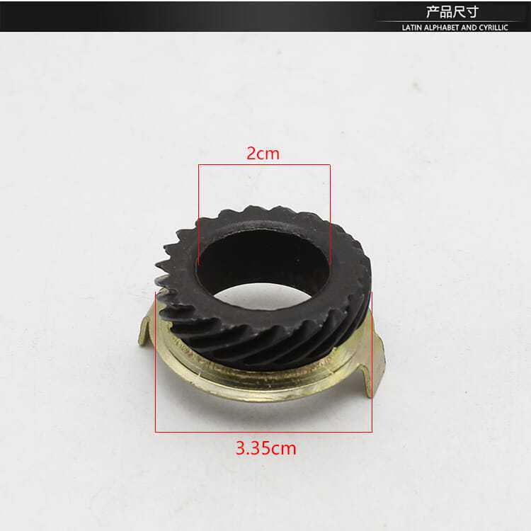 Accesorios de la motocicleta Jialing JH70 construcción 48Q medidor diente rueda velocidad registro engranaje kilometraje rueda