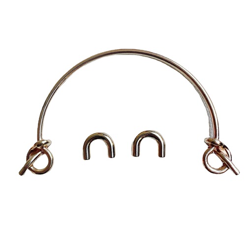 Luggage hardware accessories, metal handles, zinc alloy women's bag decorative large handles, handles