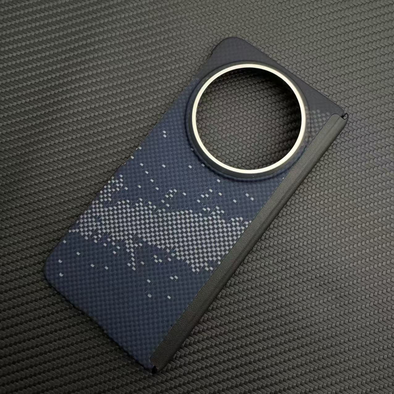 适用VIVOxfold6手机壳全包凯夫拉超薄芳纶纤维保护套防摔