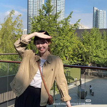 可扫码/天花板RL拉夫战马刺绣复古老干部女款夹克外套立体刺绣