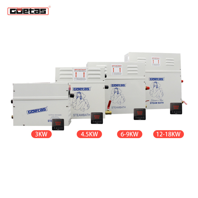 Máquina de vapor de sauna de caos Máquina de vapor de sauna doméstica Generador de vapor de baño Máquina de vapor de sauna Genuino