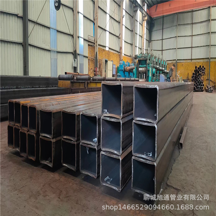 部分现货Q345E无缝方管300*200 大直径Q345E厚壁方通无缝管