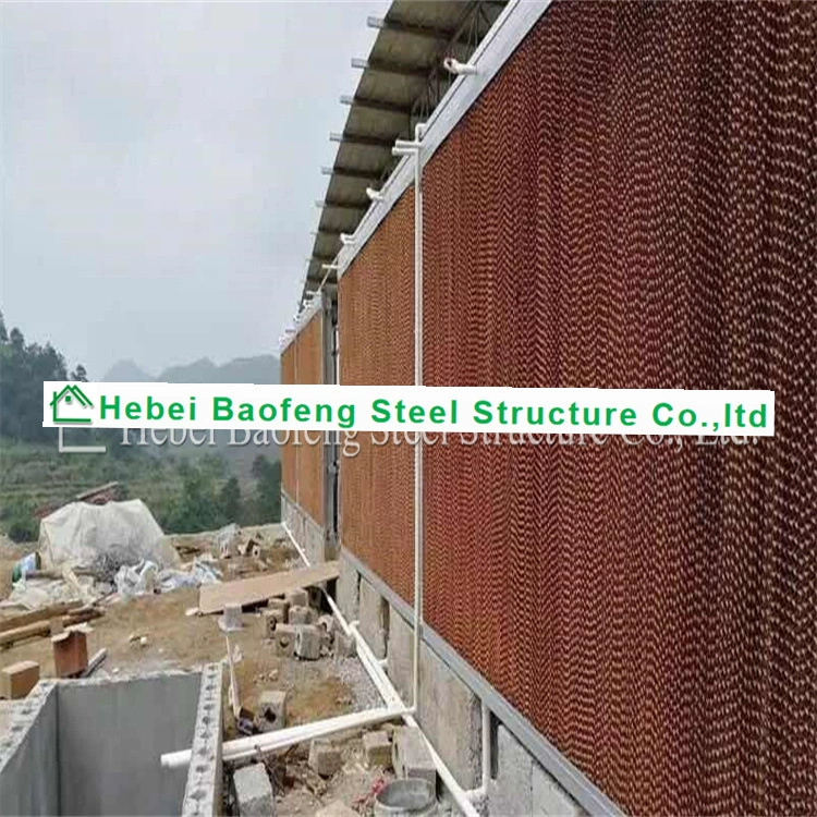 Стальная конструкция курятника экспорт Забор Ферма куриное Разведение животных кур-несушек простая конструкция курятник