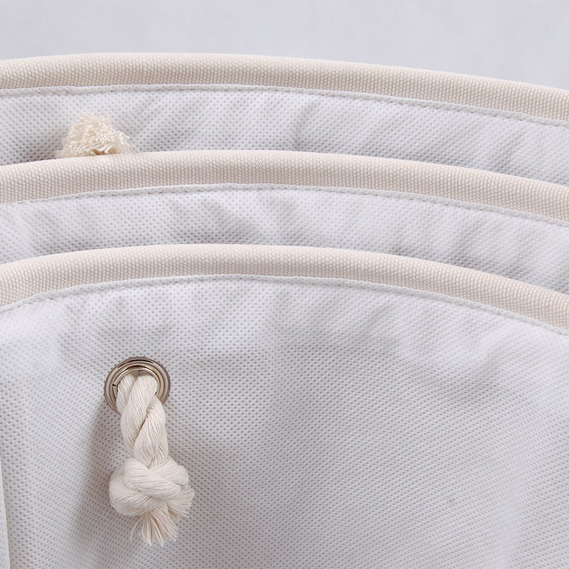 厂家供应脏衣收纳篮 手提布艺收纳筐套装现代简约内衣脏衣收纳筐