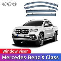 Подходит для пикапа Mercedes-Benz X-Class дождевик Benz X Class Pickup W470 оконный козырек
