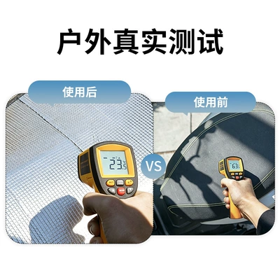 Sun Protection and Heat Insulation Seat: Electric car cushion