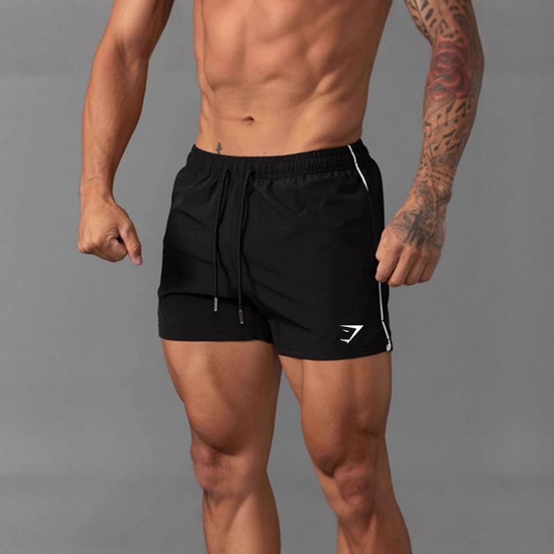 Gymshark Fitness Quick-Drying Sports Shorts Men's Summer Thin Casual Beach Three-Point Shorts Training Cycling Pants Gymshark Fitness Quick-Drying Sports Shorts Men's Summer Thin Casual Beach Three-Point Shorts Training Cycling Pants