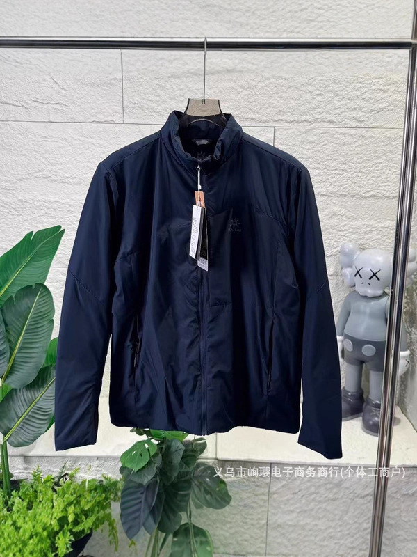 KAIL凯乐石棉服男士户外登山轻量立领羽绒棉服情侣款立领棉衣外套|undefined