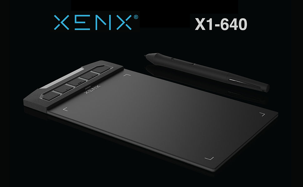 X1-640 Sensitive Graphics Tablet Phone, Computer, Writing Drawing