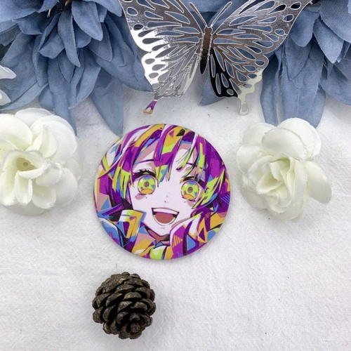 Demon Slayer: Kimetsu no Yaiba anime badge badge two-dimensional peripheral bar pendant Purgatory Muichiro Butterfly Ninja Yoshiyong