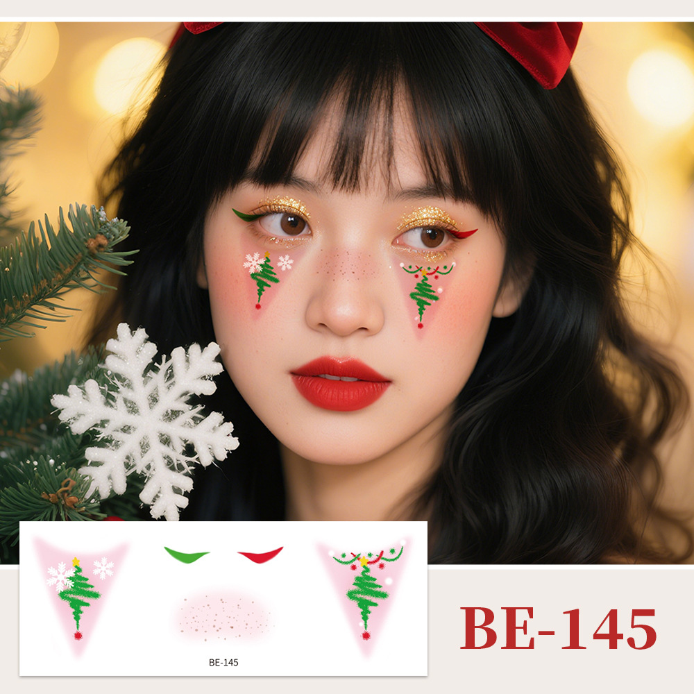BE-145 (크리스마스 페이스 스티커)