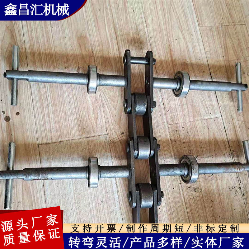 碳钢生产线输送链供应 双模手套输送带用P100非标链条 输送链条