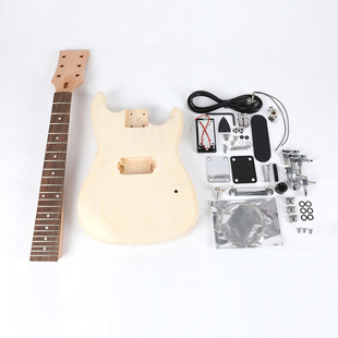 Cross-Border Mlp Electric Guitar DIY Hand-Assembled Electric Guitar Practice Electric Guitar Kidsren's Electric Guitar Spot Wholesale