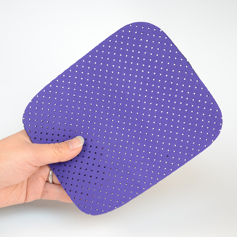 雪青T美佳清爽透气夏用凉爽密孔美观氯丁橡胶