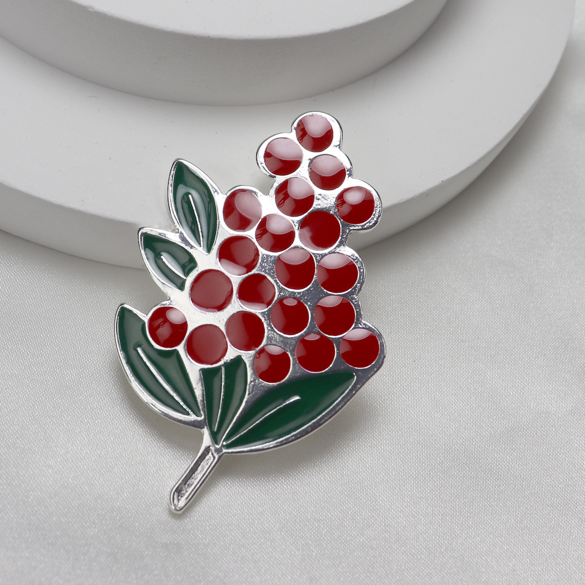 Japan Kyoto SOU Element Animal Flower Enamel Drop Glaze Brooch Corsage Accessories Small Gift Collection