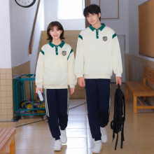 2025情侣装秋装学生卫衣套装班服长袖T恤 上衣裤子运动会入场服