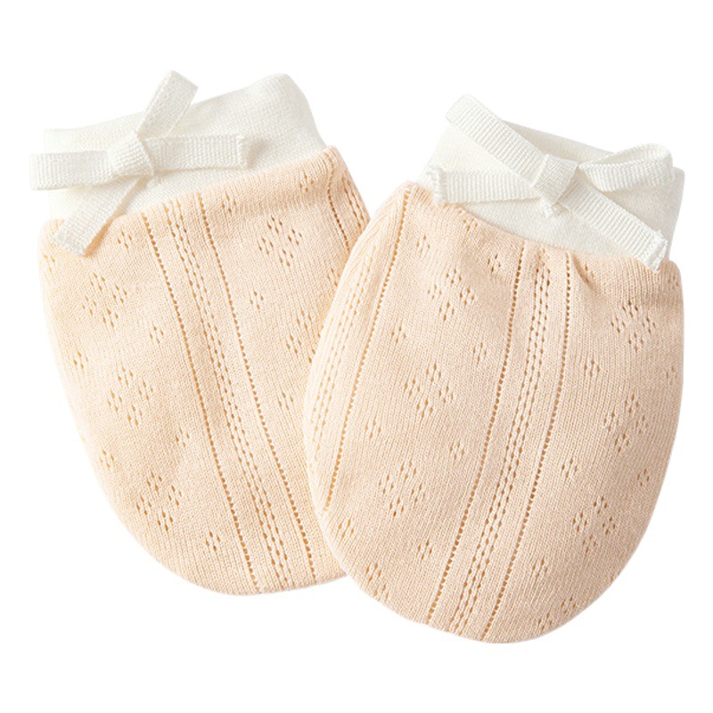 Baby Baby gloves anti-scratch face artifact winter newborn 0-6 months old baby gloves bag