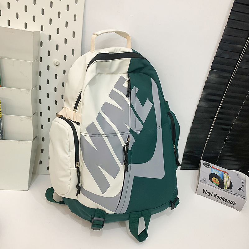 New Style Casual Travel Backpack for Men and Women, Large Capacity Letter-Printed Student School Backpack, Sports Storage Backpack