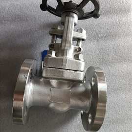 Z41W-16P锻打不锈钢硬密封法兰闸阀图片