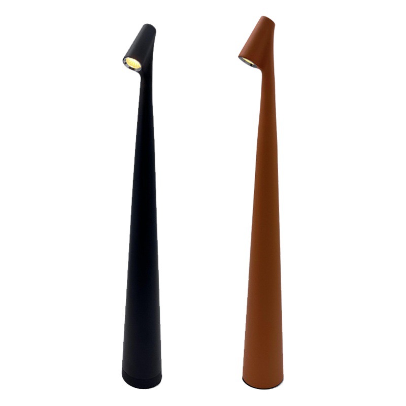 2023 nuevo Amazon exportación noche luz táctil lámpara de mesa Milán exposición minimalista decorativa lámpara de mesa de aluminio lámpara de regalo