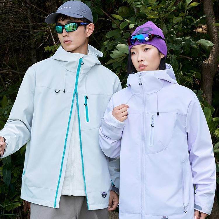 Three-In-One Jacket with Printed Embroidered Logo Work Clothes Corporate Group Clothing Wear-Resistant Workwear Outdoor Warm Jacket