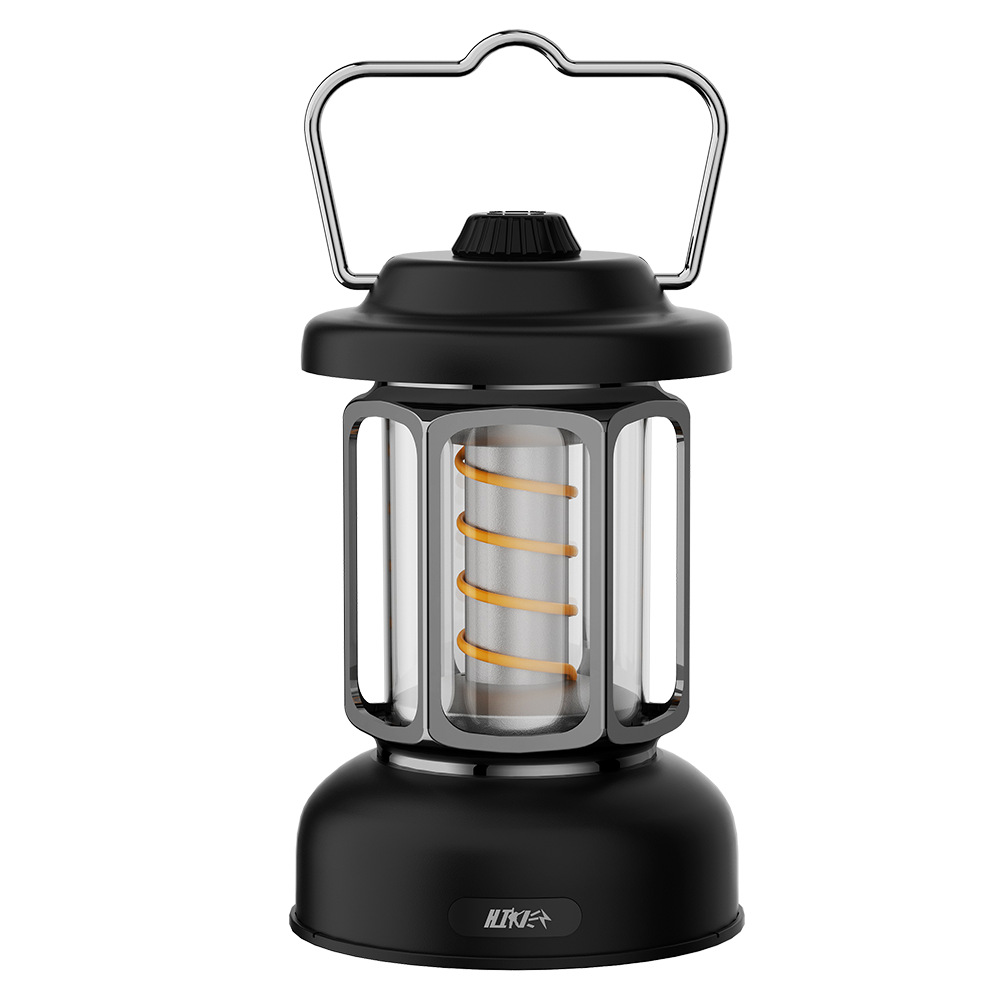 Transfronterizo nueva lámpara de camping exterior multifuncional sin electrodos de atenuación lámpara de atmósfera de camping impermeable lámpara de camping