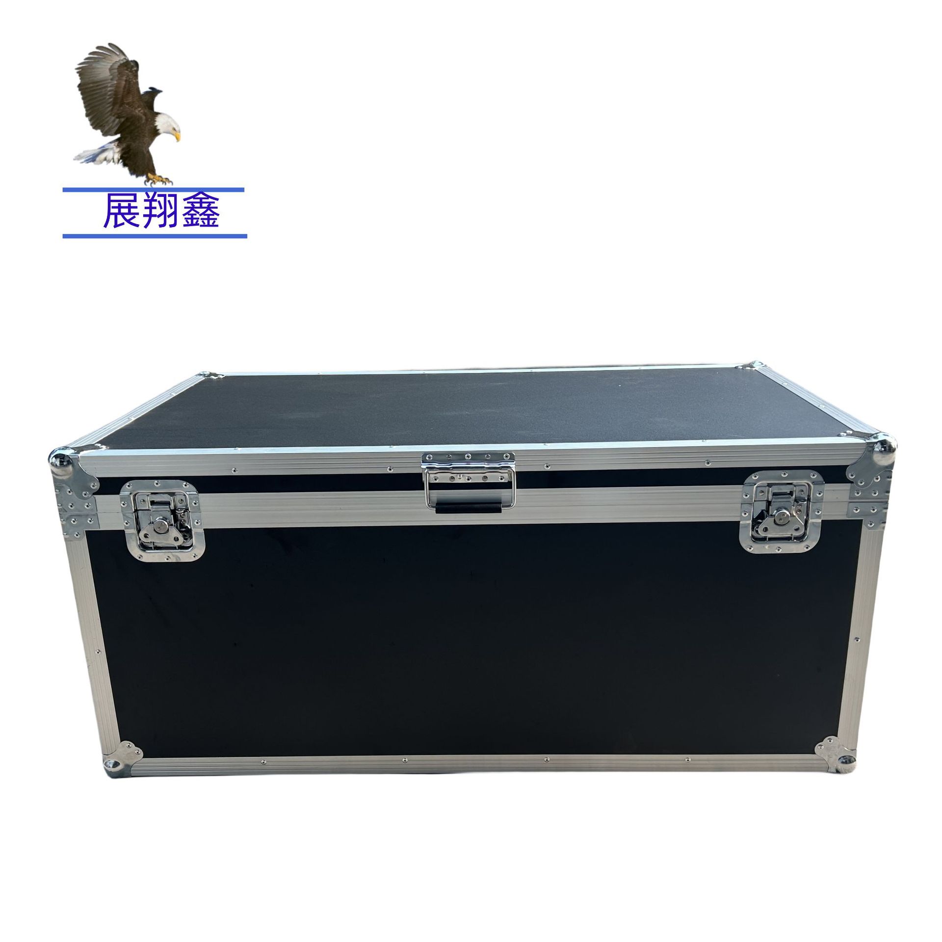 展翔黑色黑色铝合金箱设备周转航空箱