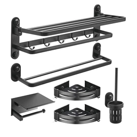 毛巾环/杆/架;智能毛巾架/浴巾架;卫浴挂件套件