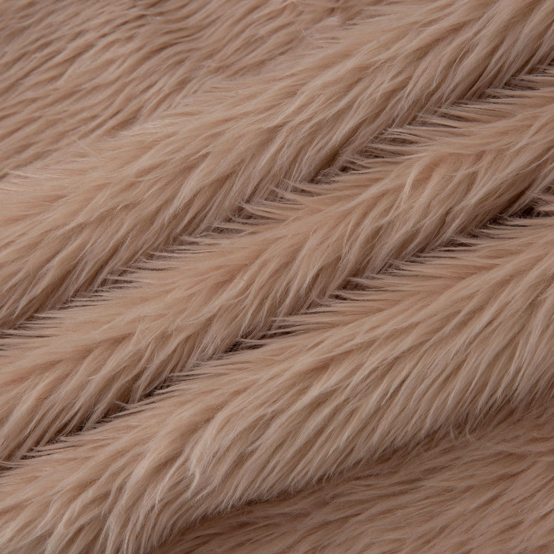 現物の3cm洗水ウサギの毛のローラー93色のおもちゃの服装の家庭用紡績の靴の材料の人造の長い毛の生えた生地の落水した毛