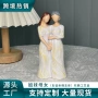 人物亲情跨境母亲节雕像