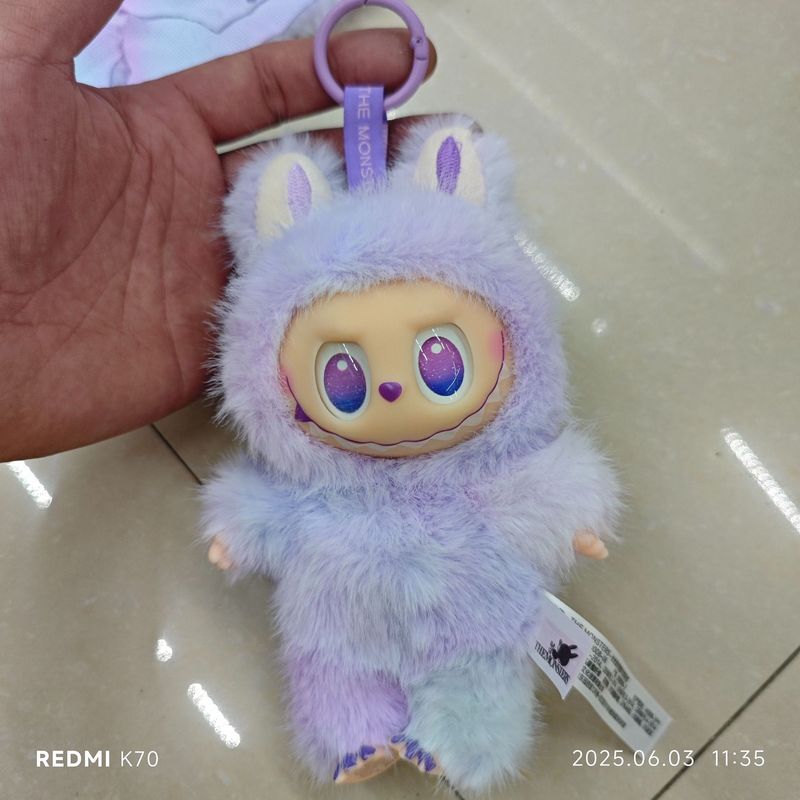 ソースメーカー labubu ペンダント labubu ビニールぬいぐるみ男性インターネット有名人キーホルダーバッグぬいぐるみ|undefined
