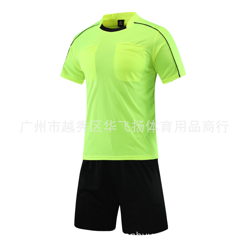2024 new professional men's football referee uniform suit referee clothing shorts can be customized