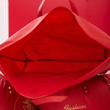 喜袋陪嫁袋子红色被套手提装的打包袋无纺布婚庆收纳袋被子结婚放