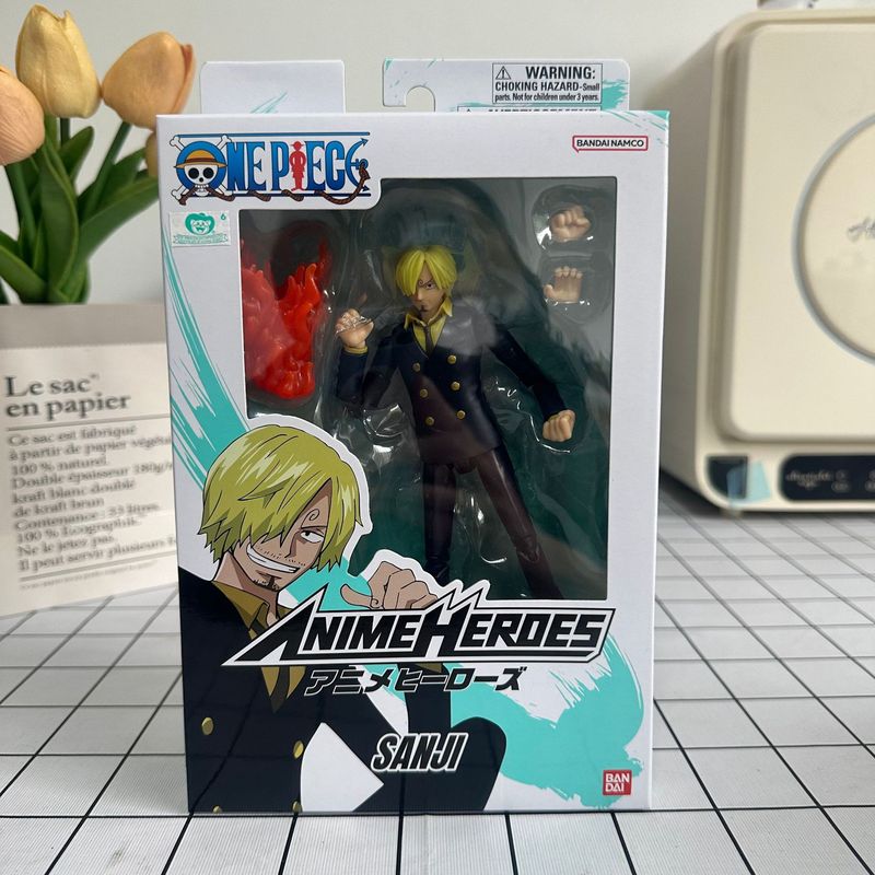 バンダイワンピース航海王ドラゴンボールルフィエースサンジゾロン可动関节可动フィギュア置物|undefined