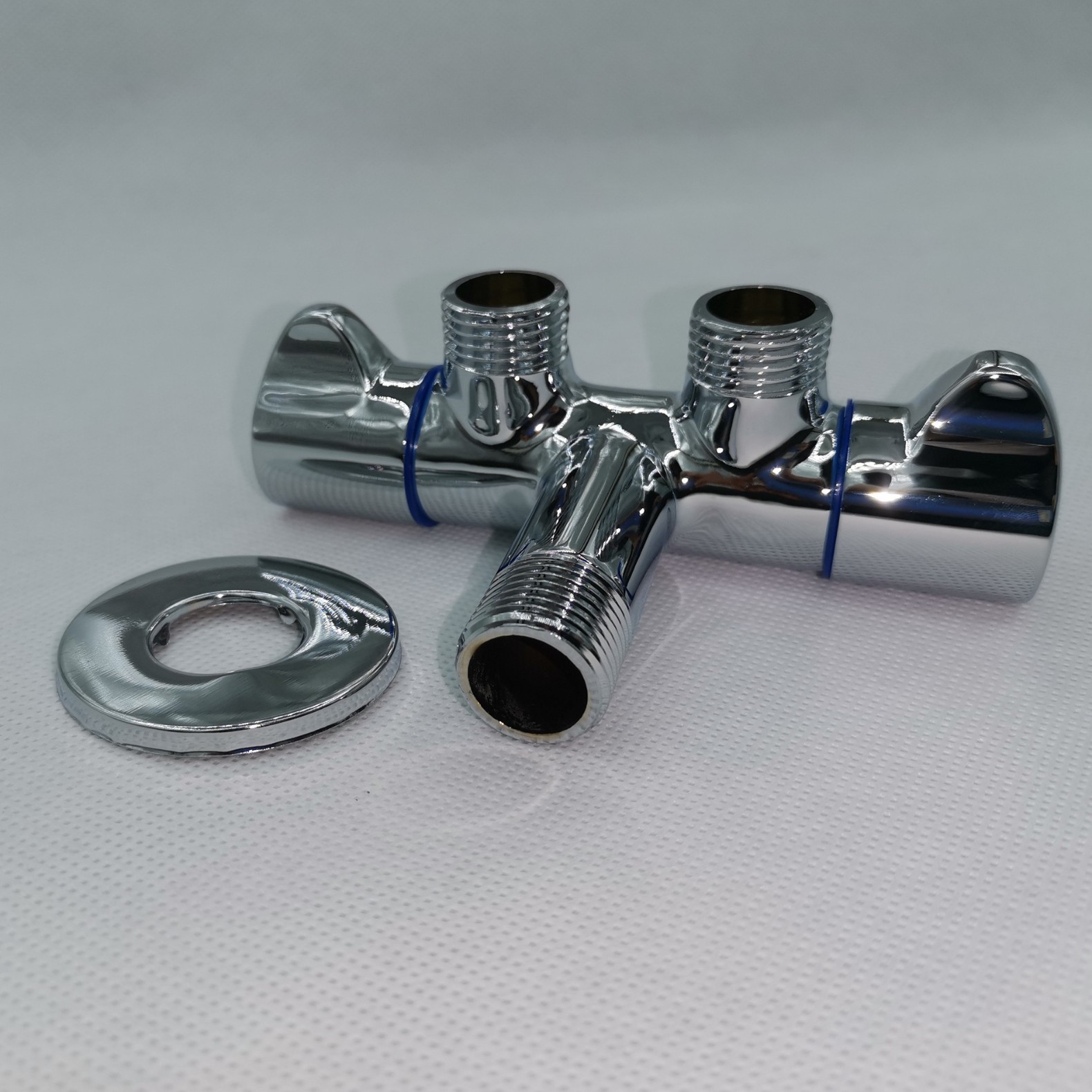 T구리 앵글 밸브 크롬 도금 (품질 걱정 없음)