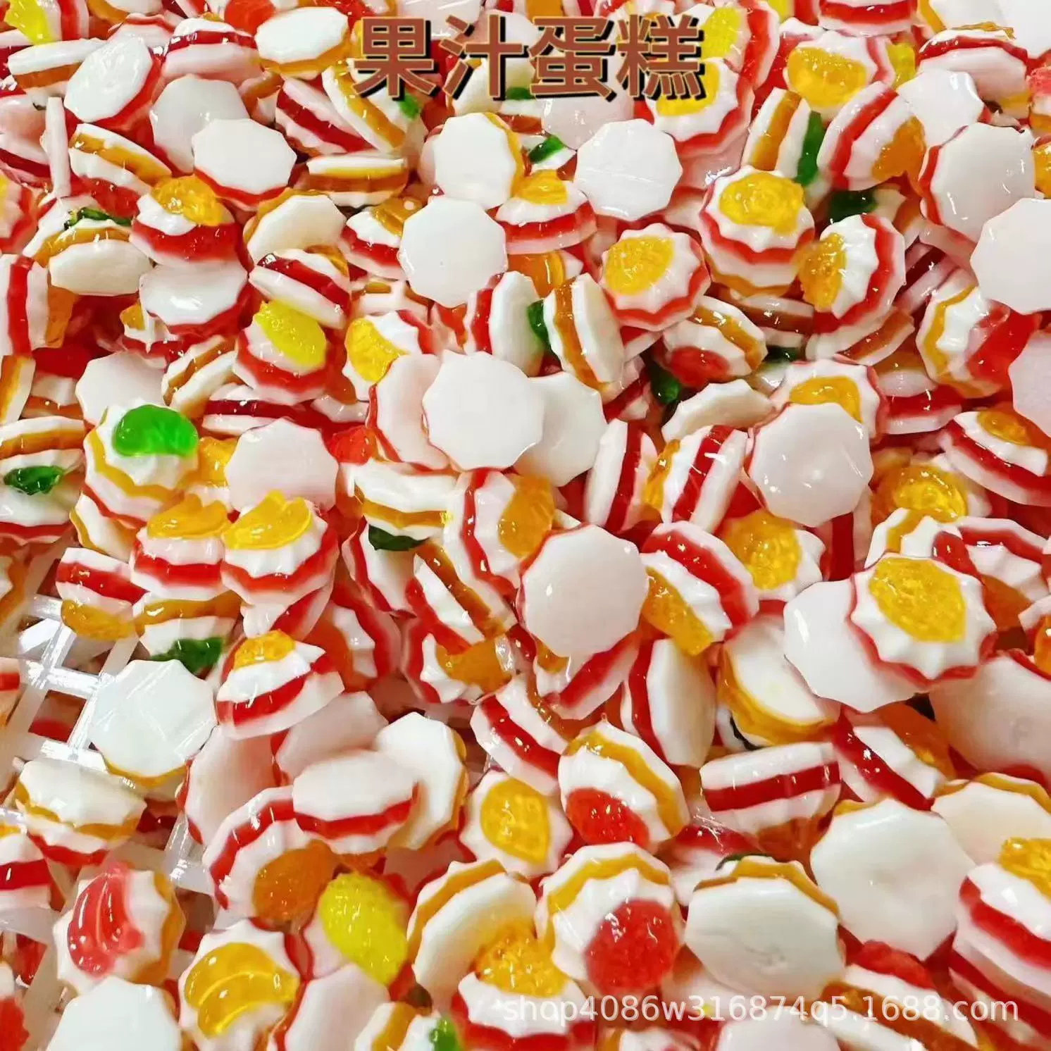 果汁软糖橡皮糖休闲儿童零食散装混合喜糖网红高颜值夹心定制厂家