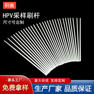 Manufacturer Wholesale Bottle Nipple Brush Rod Cleaning Brush Rod Hpv Sampling Brush Wiper Handle Multi-Purpose