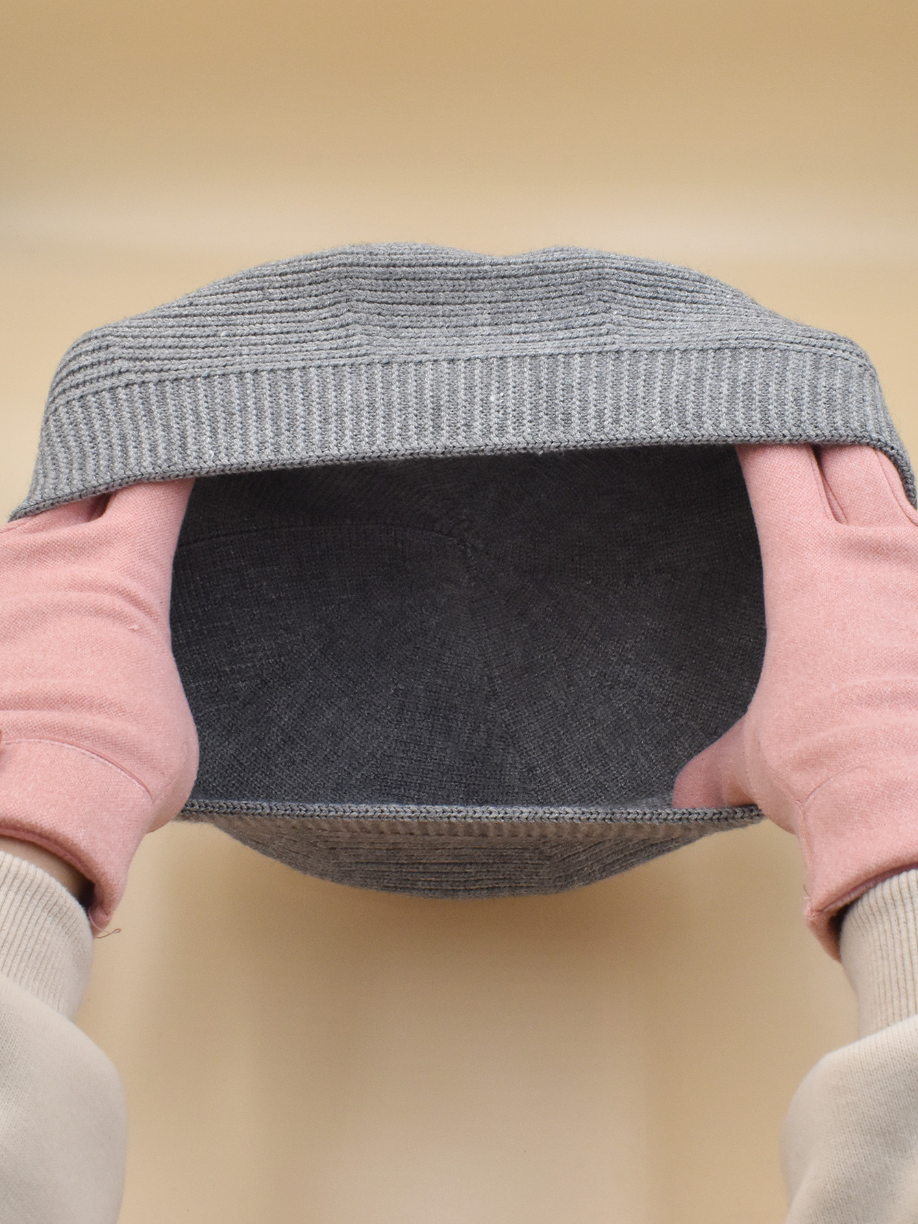 Unisex Padodo Wollstrickmütze warme Beanie für Damen_voghion.com