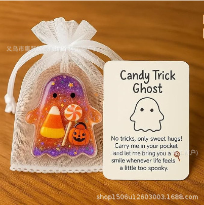 Ghost Pocket Cards: A Hug in Your Pocket幽灵口袋卡万圣节|undefined