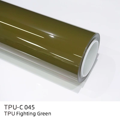 Car Color Changing Film | Auto Color Change Film - tpu-battle-green-152m15m