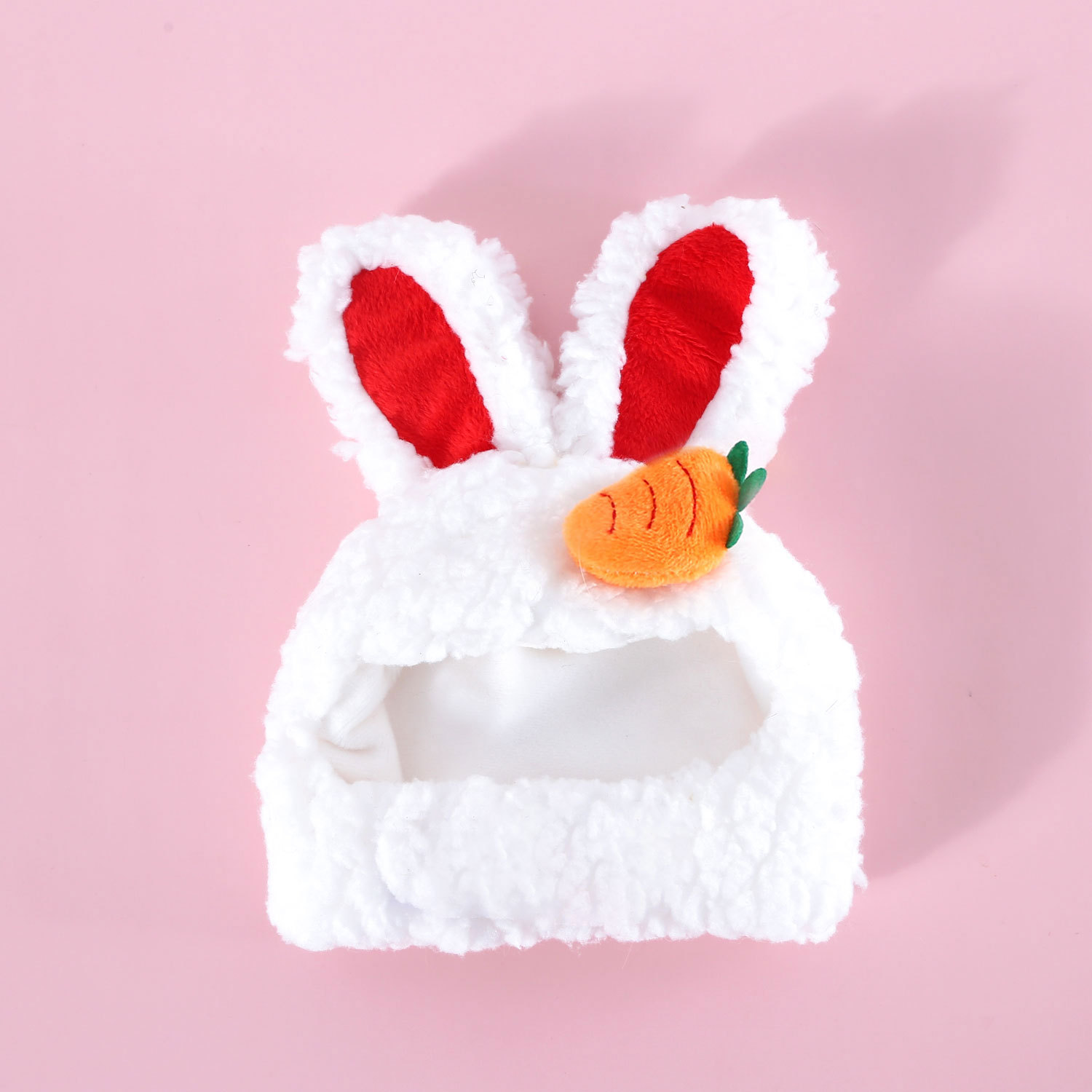 Gorro de Orejas de Conejo para Mascotas de Algodón y Poliéster