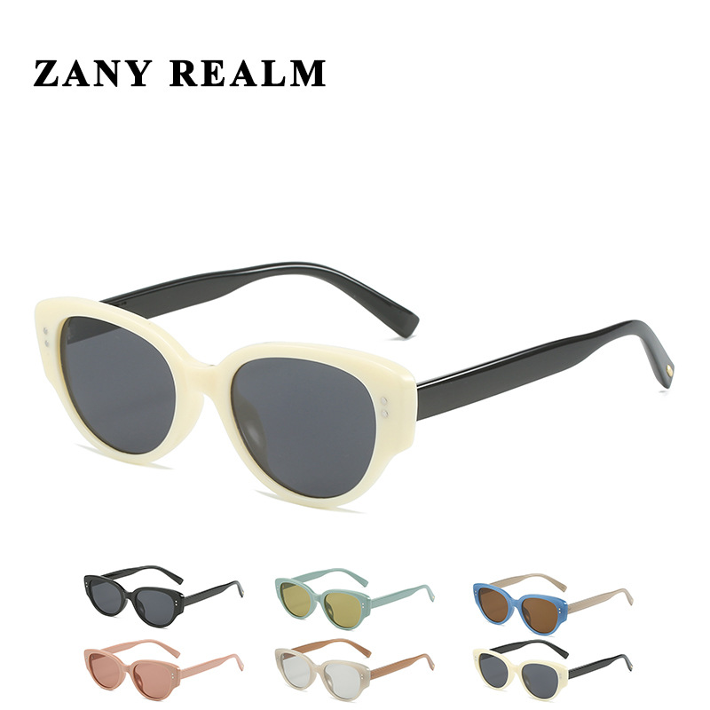 Corea retro CAT EYE gafas de sol chica caliente de moda personalizada sol a prueba de sol gafas de sol a prueba de Wang Jia Internet celebridad ins fabricante en stock