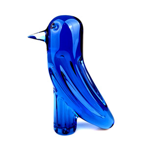 Crystal glass bird ornaments transparent ornaments home decoration glass crafts Crystal Bird