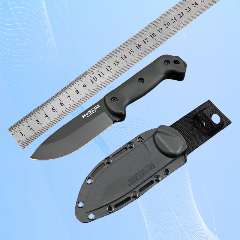 户外生存刀卡巴BK2战术随身直刀野营露营防身高强度锋利K鞘砍柴