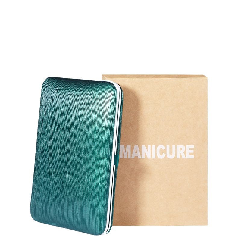 Unidad de uñas para hombres, herramientas de tijeras, cuchara de orejas, regalo, cortador de uñas, conjunto de tijeras, manicuras transfronterizas, nuevo modelo image 5