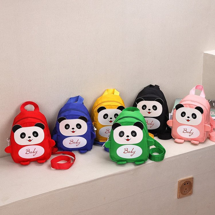 Bagpack for Kids - Dual Shoulder Bag for Kindergarten - Cartoon Frog - Cute Baby Backpack for Boys and Girls - Fashion Style - Anti-Lost Bag