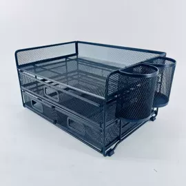 文件管理架;笔筒;垃圾桶