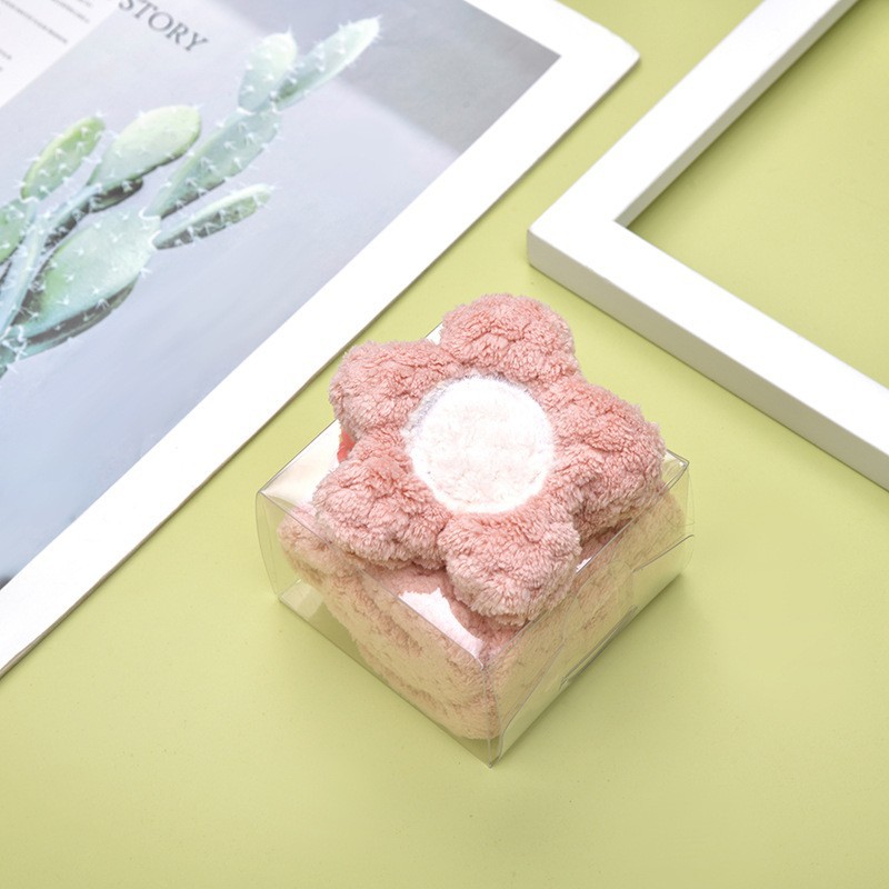 ПВХ коробка оранжевые цветы