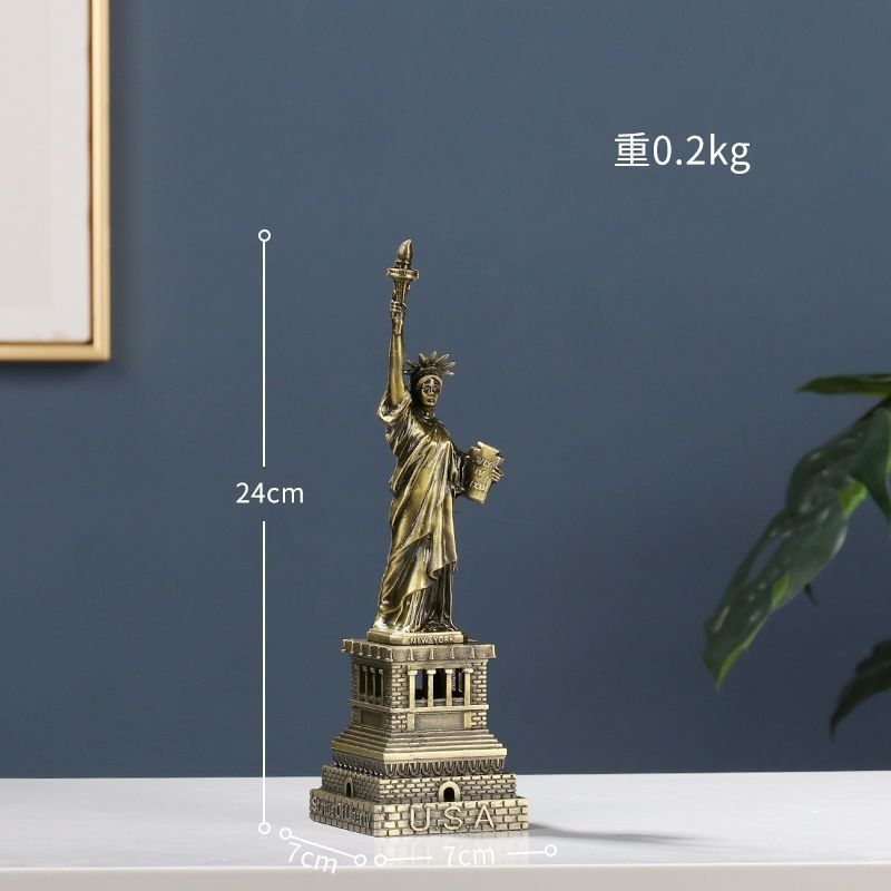 Decoración de la Torre Eiffel de París Artesanía romántica de metal de hierro forjado Sala de estar Dormitorio Sala de estudio Decoración de escritorio