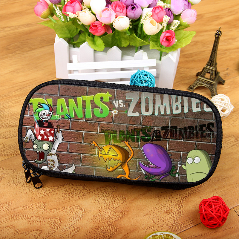 Fábrica al por mayor zombie caja de lápices de gran capacidad caja de papelería estudiante bolsa de almacenamiento de una sola pieza de entrega